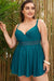 Plus Size Two-Piece Swimsuit Teal