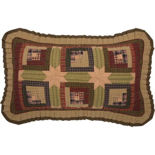 Tea Cabin King Sham 21x37