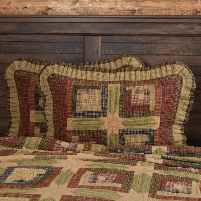 Tea Cabin Standard Sham 21x27