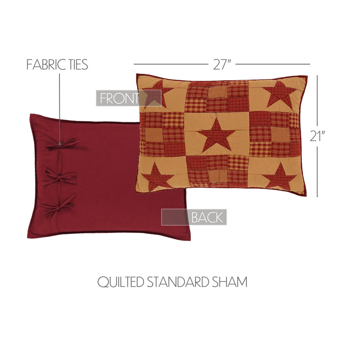 Ninepatch Star Standard Sham 21x27