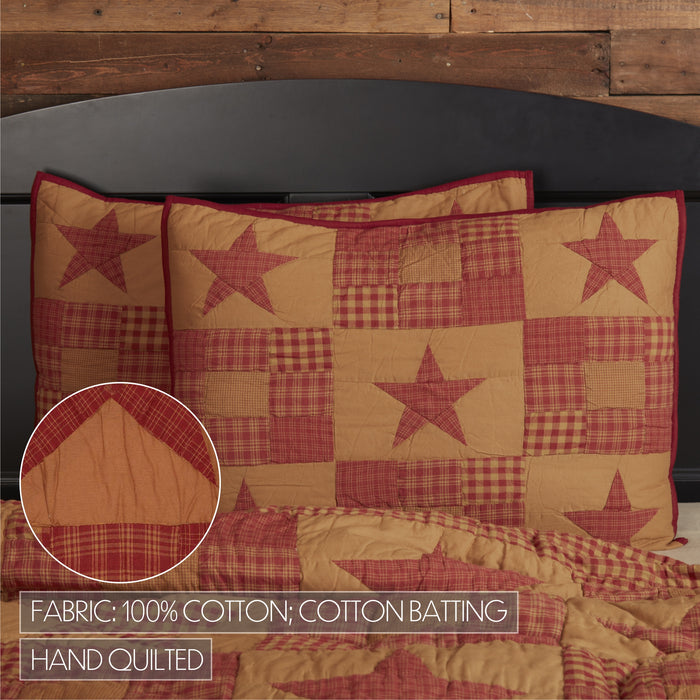 Ninepatch Star Standard Sham 21x27