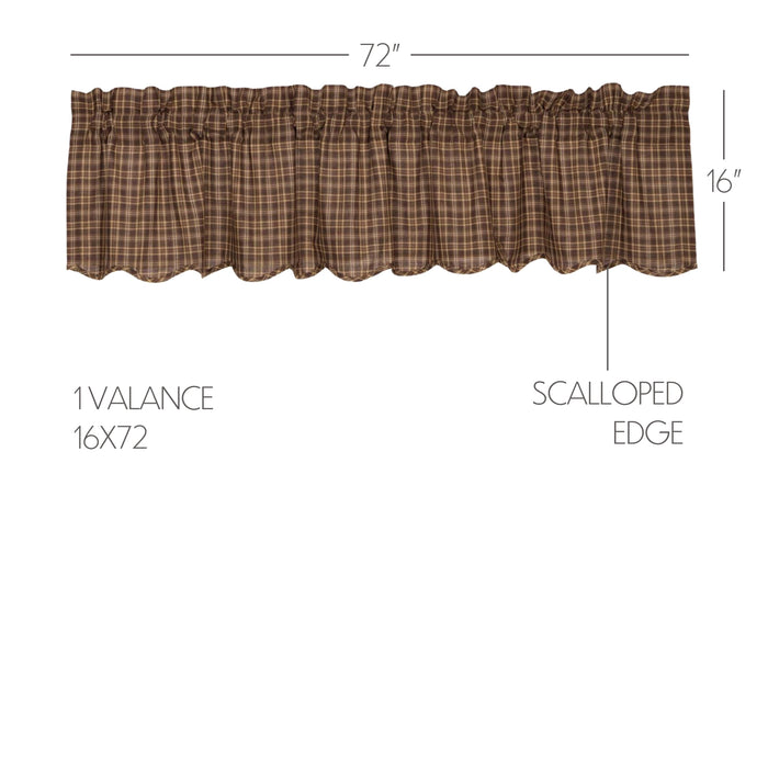 Prescott Valance Scalloped 16x72