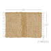 Burlap Natural Chindi/Rag Rug 20x30