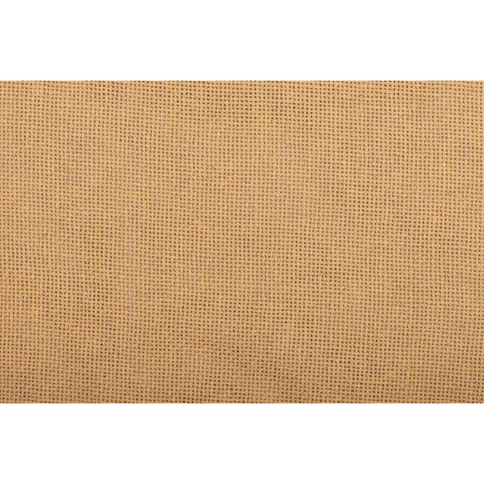 Burlap Natural Standard Sham 21x27