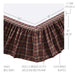 Abilene Star King Bed Skirt 78x80x16