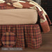 Abilene Star King Bed Skirt 78x80x16