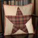 Abilene Star Quilted Pillow Cover 16x16