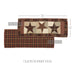 Abilene Star Quilted Runner 13x36