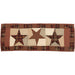 Abilene Star Quilted Runner 13x36