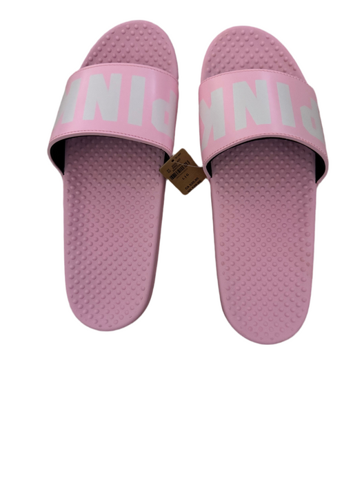 PINK Victoria's Secret Slides Sandals Sz L