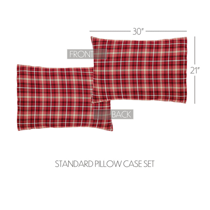 Braxton Standard Pillow Case Set of 2 21x30