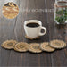 Kettle Grove Jute Coaster Set of 6