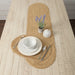 Natural Jute Placemat Set of 6 12x18