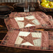 Abilene Star Quilted Placemat Set of 6 12x18