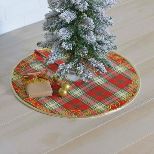 HO HO Holiday Mini Tree Skirt 21