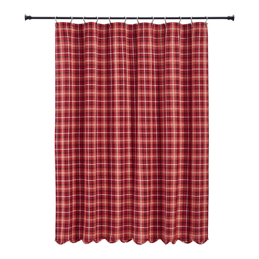 Braxton Scalloped Shower Curtain 72x72