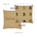 Stratton Applique Star Pillow 16x16