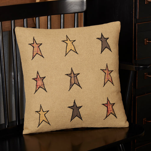 Stratton Applique Star Pillow 16x16