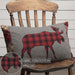 Cumberland Moose Applique Pillow 14x22