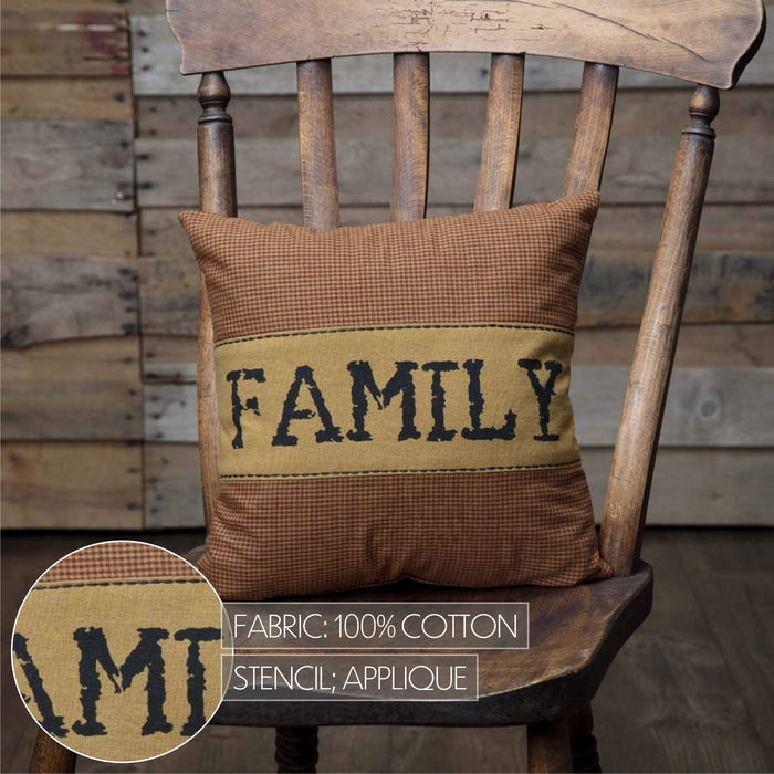 Heritage Farms Family Pillow 12x12