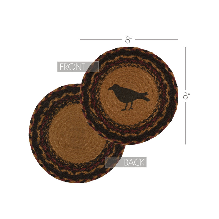 Heritage Farms Crow Jute Trivet 8