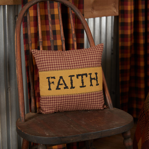 Heritage Farms Faith Pillow 12x12