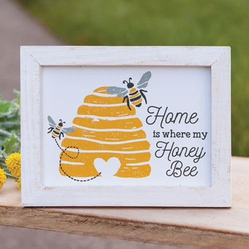 Home Is Where My Honey Bee Frame