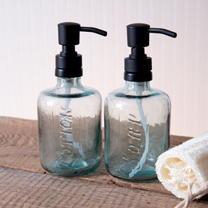 Glass Soap Dispenser