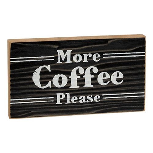 More Coffee Please Block