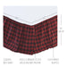 Cumberland Queen Bed Skirt 60x80x16