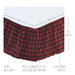 Cumberland Twin Bed Skirt 39x76x16