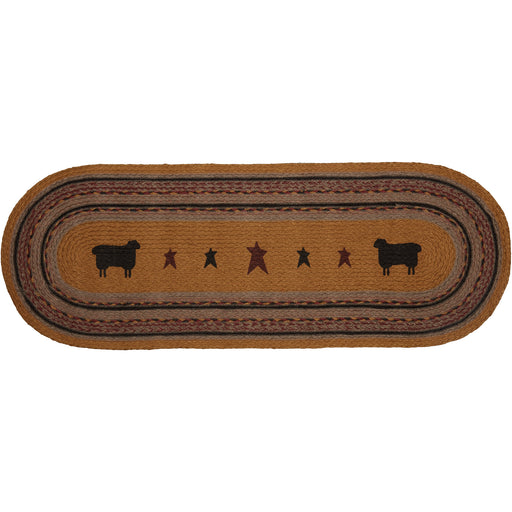 Heritage Farms Sheep Jute Runner 13x36