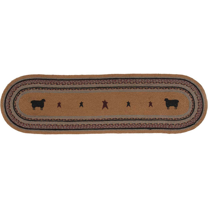 Heritage Farms Sheep Jute Runner 13x48