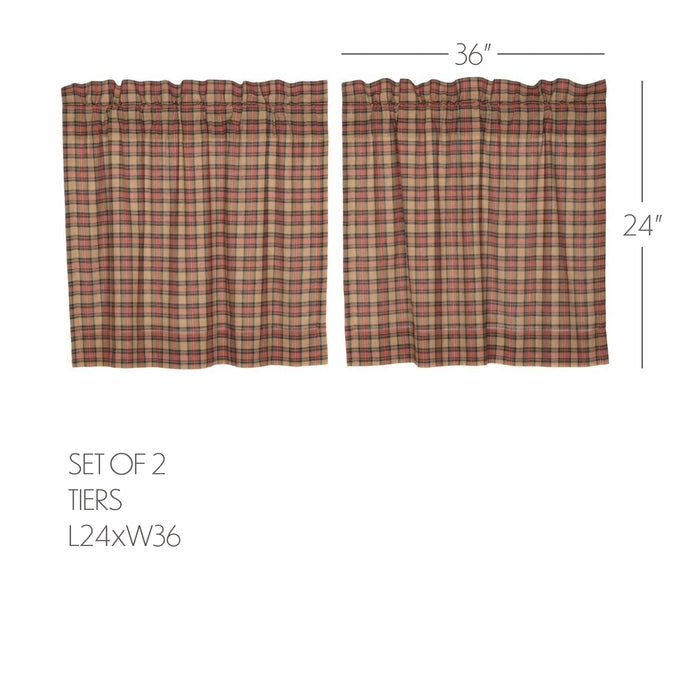 Crosswoods Tier Set of 2 L24xW36