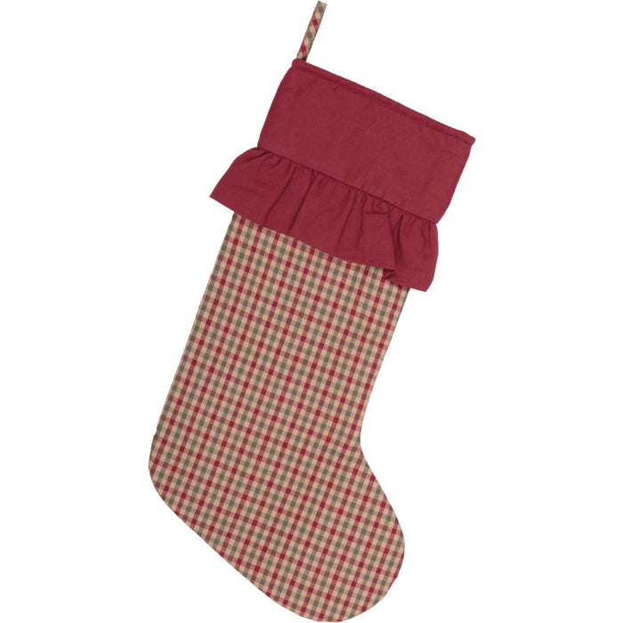 Jonathan Plaid Stocking 12x20