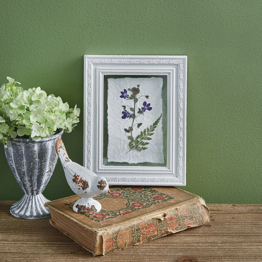 Pressed Botanical Wall Decor - Violets