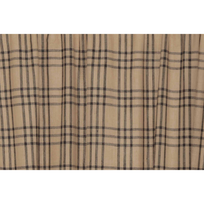 Sawyer Mill Charcoal Plaid Door Panel 72x40