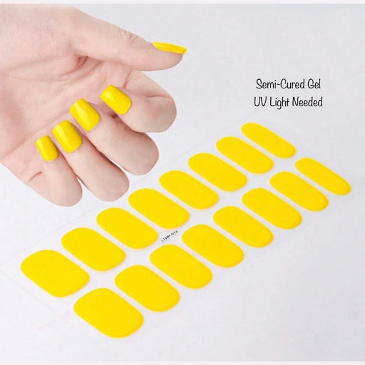 Yellow - Semi-Cured Gel Wraps (UV)