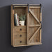 Sliding Barn Door Cabinet