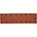 Burgundy Star Runner Woven 13x48