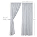 Sawyer Mill Blue Ticking Stripe Panel Set of 2 84x40