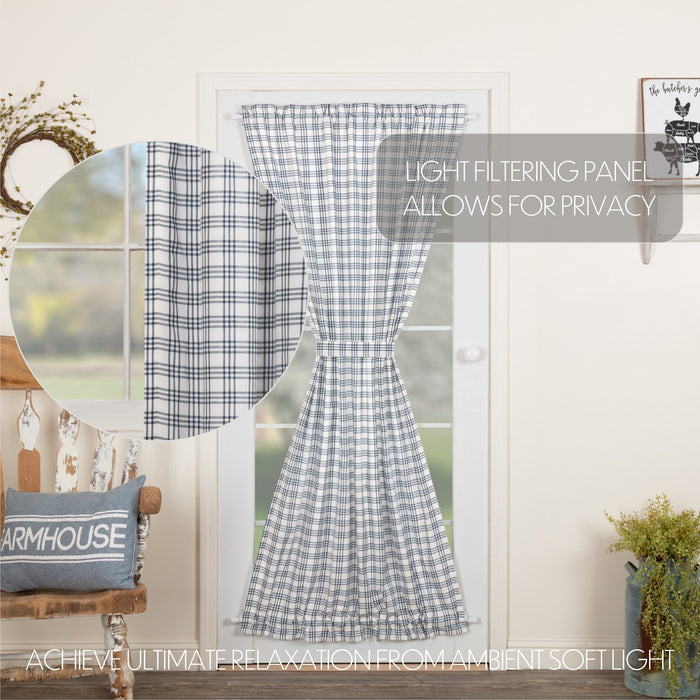 Sawyer Mill Blue Plaid Door Panel 72x40