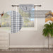 Sawyer Mill Blue Plaid Balloon Valance 15x60