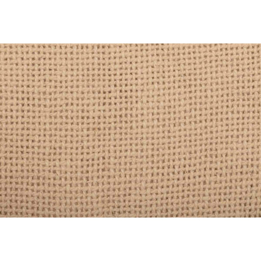 Burlap Vintage King Sham 21x37