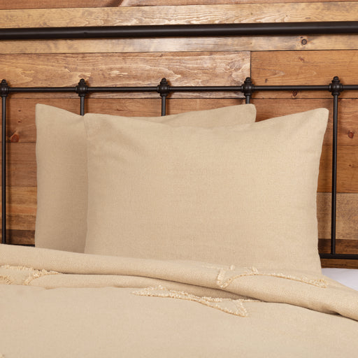 Burlap Vintage Standard Sham 21x27