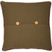 Tea Cabin Log Cabin Hooked Pillow 18x18