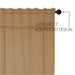 Burlap Natural Shower Curtain 72x72