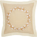 Ashmont Cotton Wreath Pillow 18x18