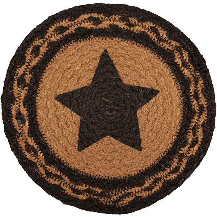 Farmhouse Jute Trivet Stencil Star 8