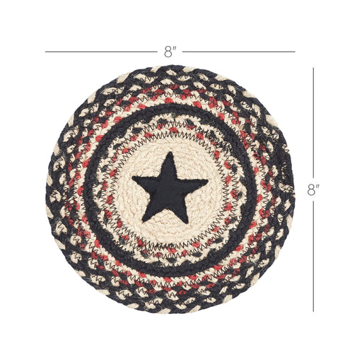 Colonial Star Jute Trivet 8